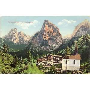 1930s Vintage Postcard Kaisergebirge Mountains   Hinterbarenbad 