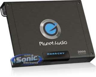 Planet Audio AC3000.1D 3000W Monoblock Anarchy Class D Power Car 