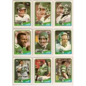  New York Jets 1988 Topps Football Team Set (Ken OBrien 