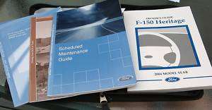 2004 04 FORD F150 HERITAGE OWNERS OWNERS MANUAL BOOK  
