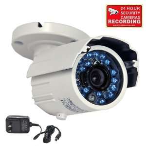 SONY CCD IR Audio Microphone Security Camera Weatherproof 20 Infrared 