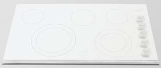 New Frigidaire 36 36 Inch White Electric Stovetop Cooktop FGEC3665KW 
