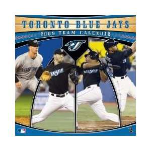   BLUE JAYS 2009 MLB Monthly 12 X 12 WALL CALENDAR