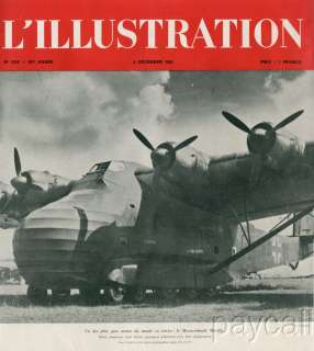 1943 Cover Print Messerschmidt Me 323 Airplane  