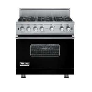    Viking VGCC5366BBKLP 36 Inch Freestanding Range Appliances