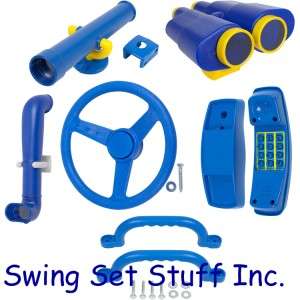 SWING SET DELUXE ACCESSORIES KIT   SEAT TOY WOOD CHILDREN PLAYSET FUN 