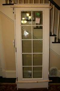   Tru Prehung Exterior 1 Lite Entry Door w Fixed Grill approx. 30 x 80