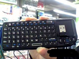 BLACK Rii Mini Wireless Bluetooth Keyboard& Mouse & Touchpad For 