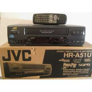  JVC HR A51U VCR 4 Head Stereo Electronics