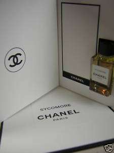 CHANEL SYCOMORE Exclusifs Perfume Mini .12 oz & Book  