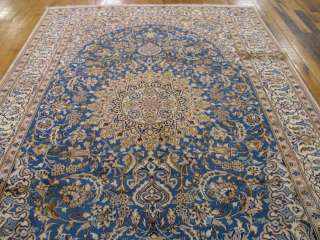 105 Nain Area Persian Rug Oriental FREE S&H Carpet  