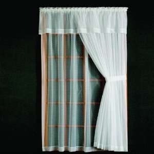  60 X 54 Etoile Ivory Curtain Panel