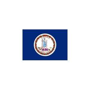  Virginia Flag, 8 x 12, Endura Gloss