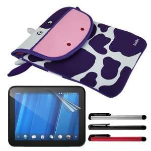  Coco the Cow Memory Foam Case(10.1 inch)+HP Touch Pad Tablet LCD 