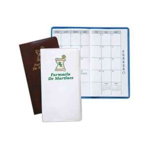  Castillion   Monthly pocket planner with Spanish calendar 