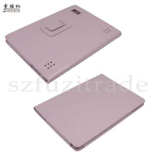 Pink PU Leather Case Stand Holder Cover For Acer Iconia A500 A501 