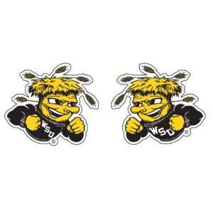 Innovative Adhesives BC 12 Wichita State Fan A Peel Temporary Tattoo 