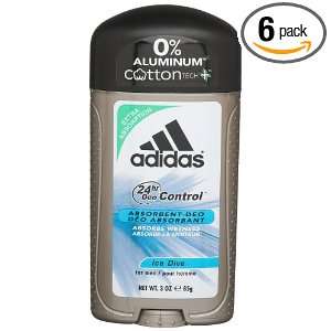  Adidas Anti Perspirant Deodorants for Men, Ice Dive Scent 