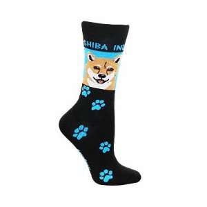  Shiba Inu Novelty Dog Breed Adult Socks 