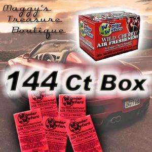 144 ct BOX Wonder Wafers® WILD CHERRY Air Fresheners  