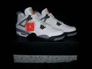 Nike Air Jordan Retro 4 IV White Cement Grey sz 13 XI Concords  