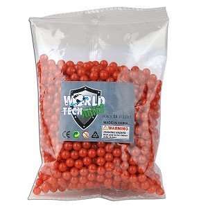  6mm Airsoft Pellets   1000 Count (Red) Electronics