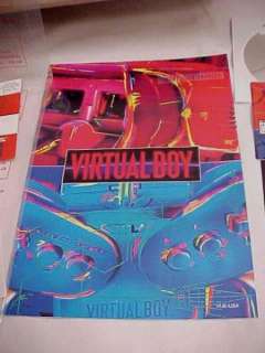 VIRTUAL BOY COMPLETE SYSTEM WITH GAME CIB ALL PAPERS & RECEIPT 9/95 