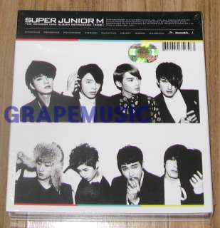 SUPER JUNIOR M Perfection Repackage CD + DVD + POSTER  