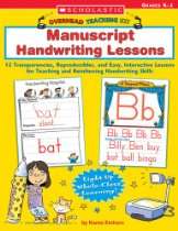 Handwriting for Kids Store   Overhead Teaching Kit Manuscript 