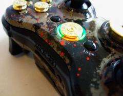   CUSTOM CONTROLLER, Slasher Blood & Camo DESIGN with Xtra ammo  