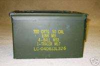 Ammo Boxes 50 Cal US Army Ammunition Can Excl Box  