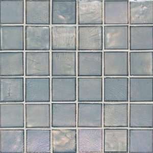 American Olean Candalara Glass Mosaic Silver lake Ceramic Tile
