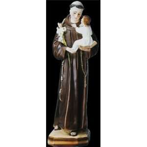  Anthony and Child 32in. Chalk Composition Statue