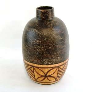  EXP Handmade Antique Style Ceramic Flower Vase / Jar With 