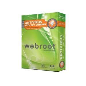 Webroot Antivirus with Spy Sweeper 3 User 2011 version 7 brand new and 