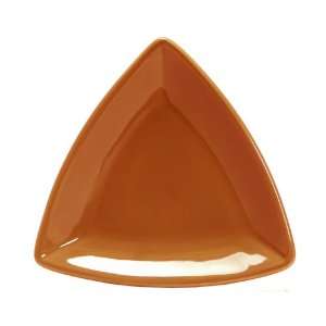  Colorcode Triangle Appetizer Plate   Pumpkin Patio, Lawn 