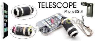 6x Zoom Telescope Camera for Apple iPhone 3G 3GS + CASE  