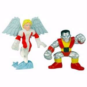 New Marvel Super Hero Squad X Men Angel & Colossus Figure D61  