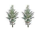 Two Artificial Silk Fake 6 Ft Areca Palm Trees With 4 B