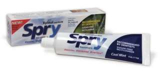 Spry Toothpaste   No Fluoride   Cool Mint  4 oz  Xlear  