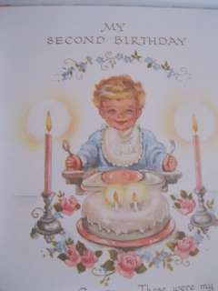 Sweet Vintage 1940s UNUSED Catholic Baby Milestone Record Book  