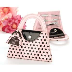   Polka Purse Manicure Set   Baby Shower Gifts & Wedding Favors Baby