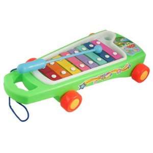   Knocked Serinette Tow Truck Music Maker Musical Instrument Toy Baby