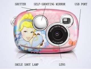   Princess Pix Micro Digital Camera w LCD Screen for Kids Kliq fun