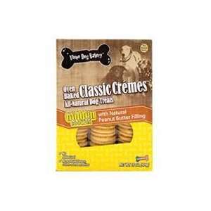 Three Dog Bakery 050007 Classic Cremes Golden Cookies Peanut Butter 