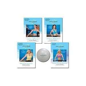   57 Complete Body Workout with 4 DVDs & Fitness Ball