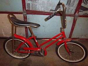 Vintage Scamp Banana Seat Bicycle Bike AMF Roadmaster?  