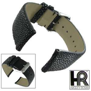 This is a high quality Hadley Roma genuine stingray band. This band 