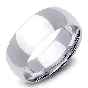 Sterling Silver (925) Wedding Band Thumb Ring  