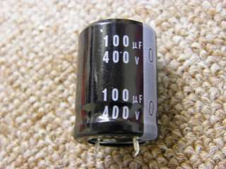 2pcs 100uF 400V Nichicon Capacitor 30x23 Japan Snap In  